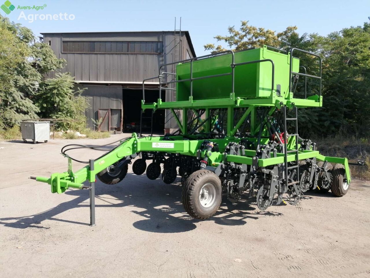 new Seeder disc-anchor Green Plains TSM 2.4 combine seed drill