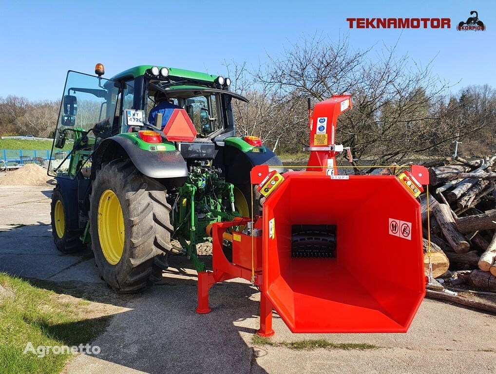 new Teknamotor Skorpion 250R wood chipper