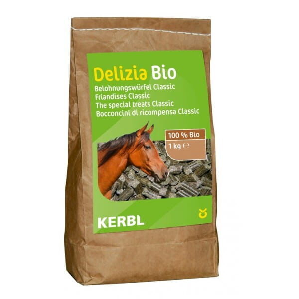 Kerbl smakołyki Delizia Bio Classic 1kg horse breeding equipment