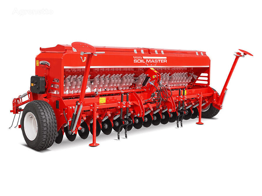 new Soil Master MOUNTED SEED DRILL DOUBLE DISC mechanical seed drill