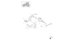 47126821 hydraulic distributor for New Holland T6010 T6090 T6070 T7230 wheel tractor