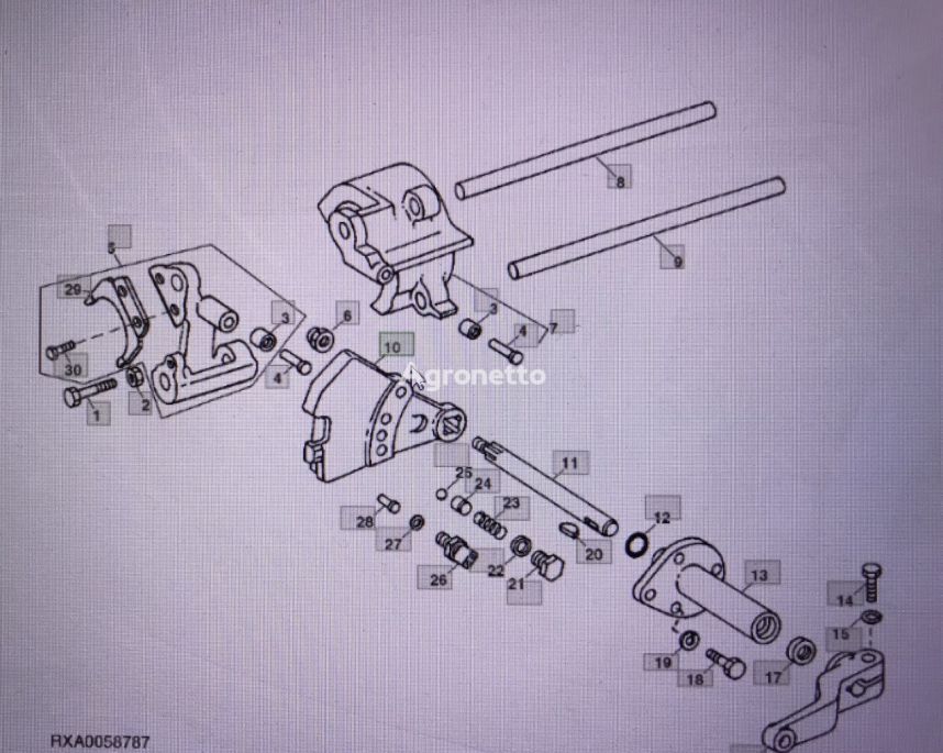 krzywka John Deere R100095 for John Deere 4555/4755/4955 wheel tractor