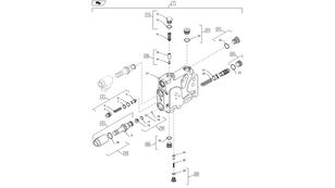 47379782 pneumatic valve for New Holland T6090 wheel tractor