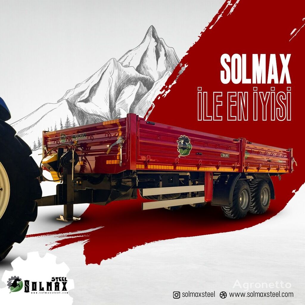 new Solmax Steel EVO 10/2-3 tractor trailer