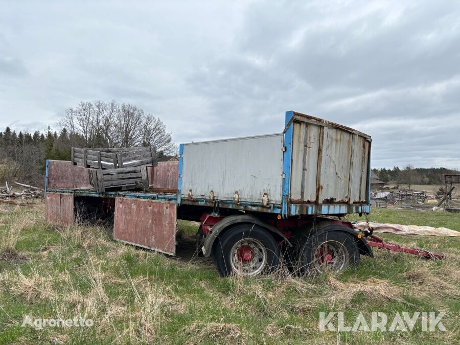 Traktorsläp 4-axlad tractor trailer