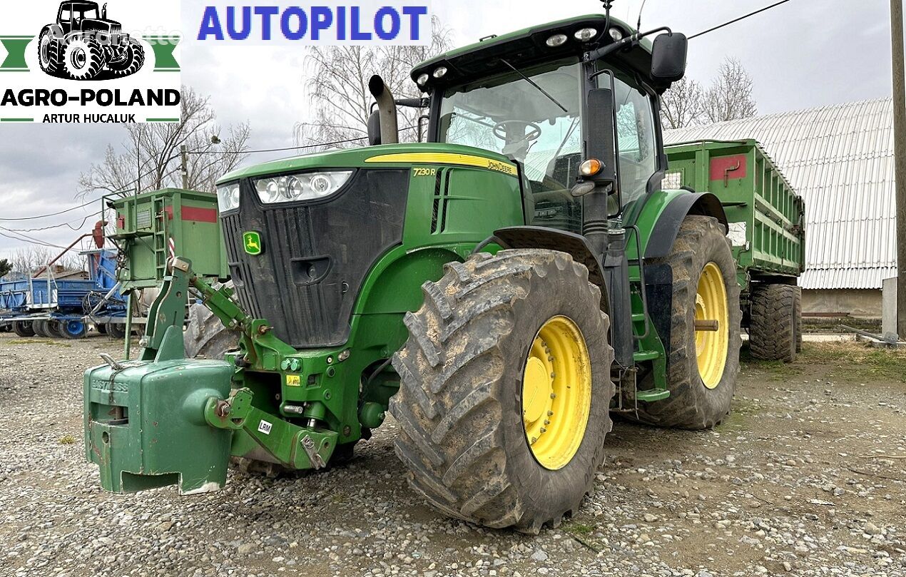John Deere 7230 R - COMMANDQUAD PLUS - AUTOPILOT - 2012 ROK - MOTOR 9 L wheel tractor